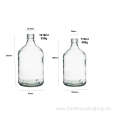 770ml 1020ml Spirits Boston Round Glass Bottle